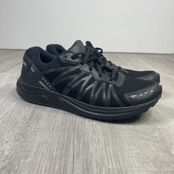 SAS Mission One-M Lace Up Sneaker 11 D Men’s Vibram Running Shoes Black D - Picture 4 of 10